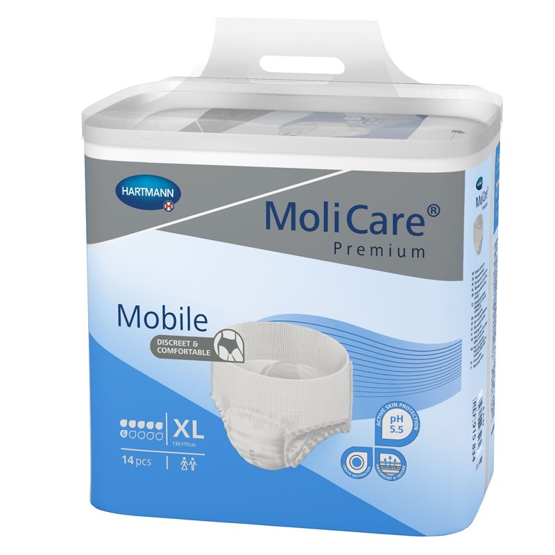 Natahovací kalhotky MoliCare Mobile 6 kapek velikost XL
