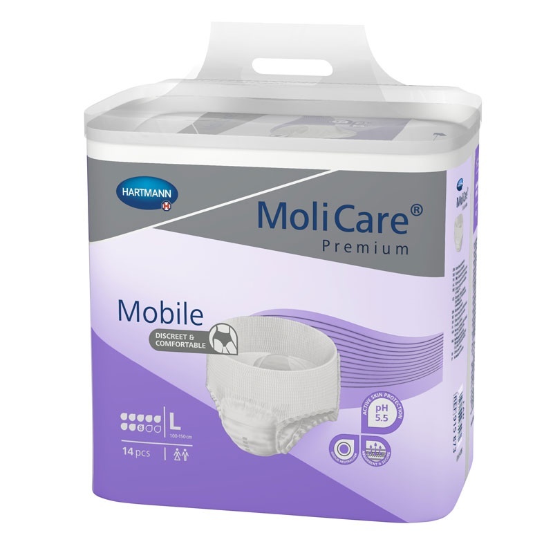 Natahovací kalhotky MoliCare Mobile 8 kapek velikost L