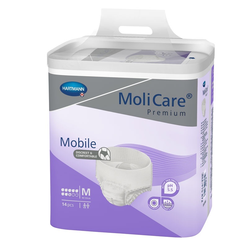 Natahovací kalhotky MoliCare Mobile 8 kapek velikost M