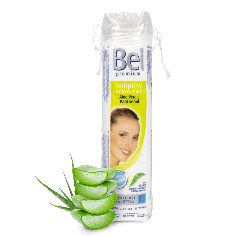 Bel Premium odličovací tampóny s obsahem Aloe vera
