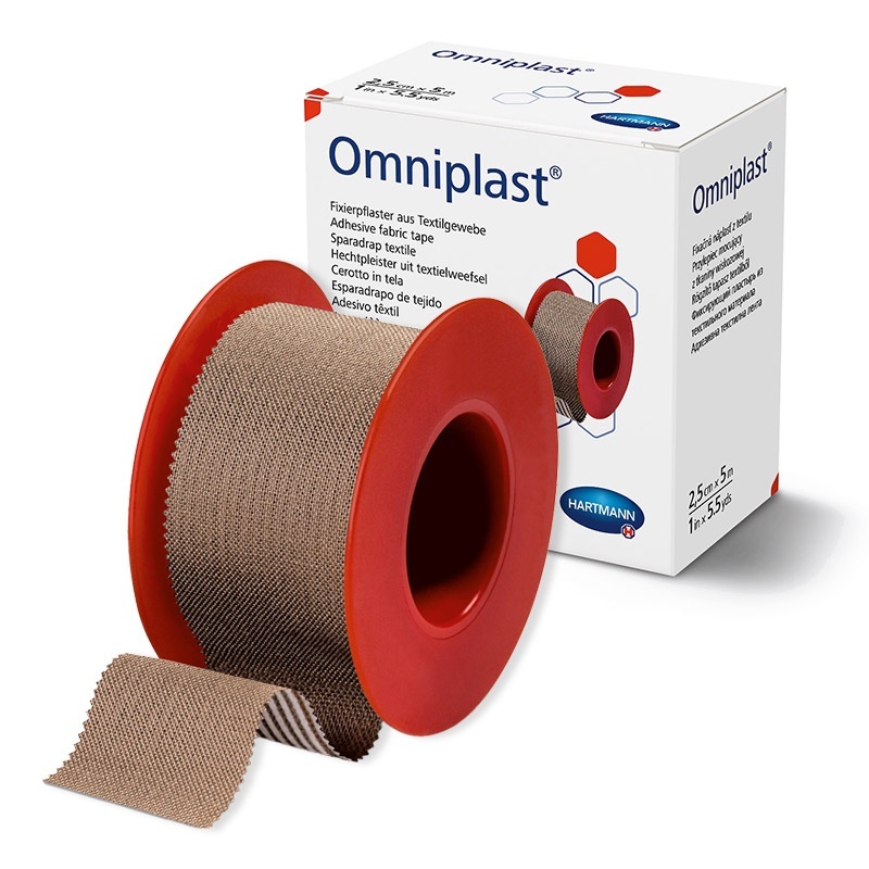 Cívková náplast Omniplast 2,5 cm x 5 m