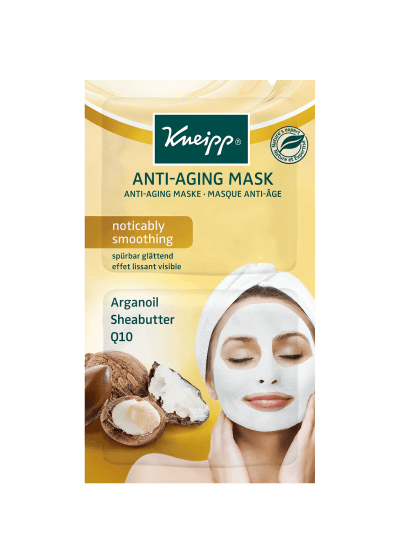 Pleťová maska Kneipp Anti-Aging s přírodním arganovým olejem