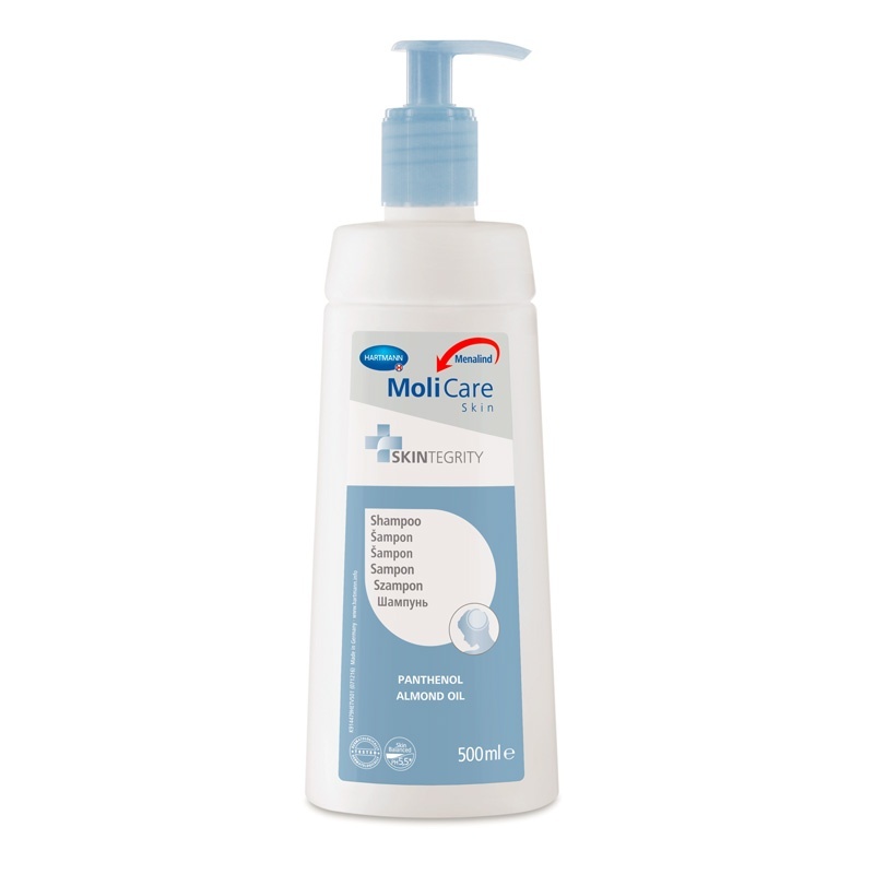 Ošetřující šampon MoliCare Skin s panthenolem a mandlovým olejem
