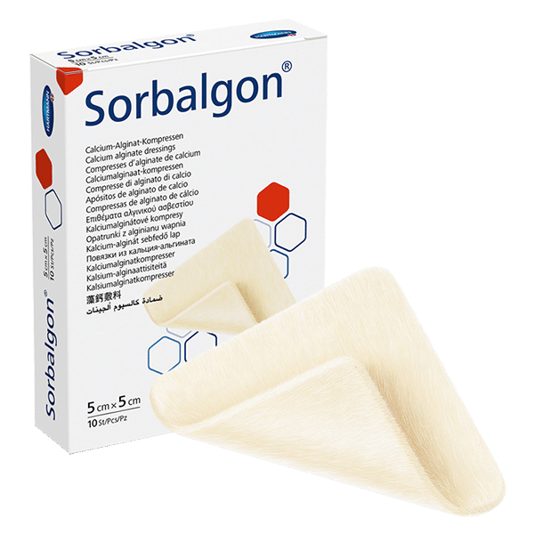 Sorbalgon 5 x 5 cm 10 ks