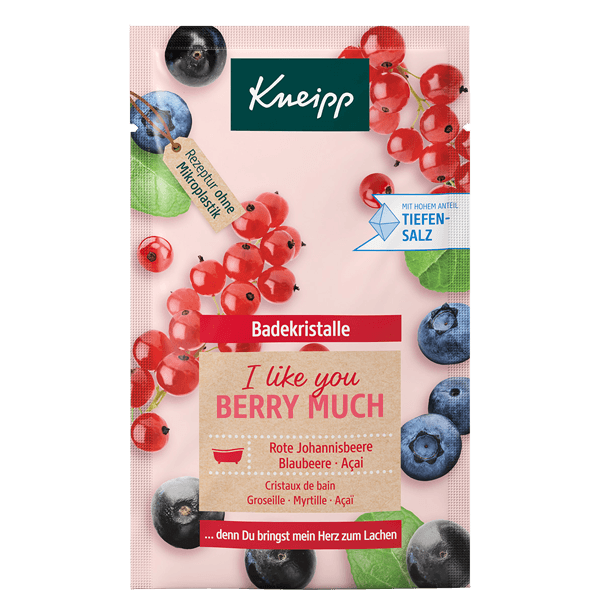 Kneipp Sůl do koupele I like you berry much 60 g