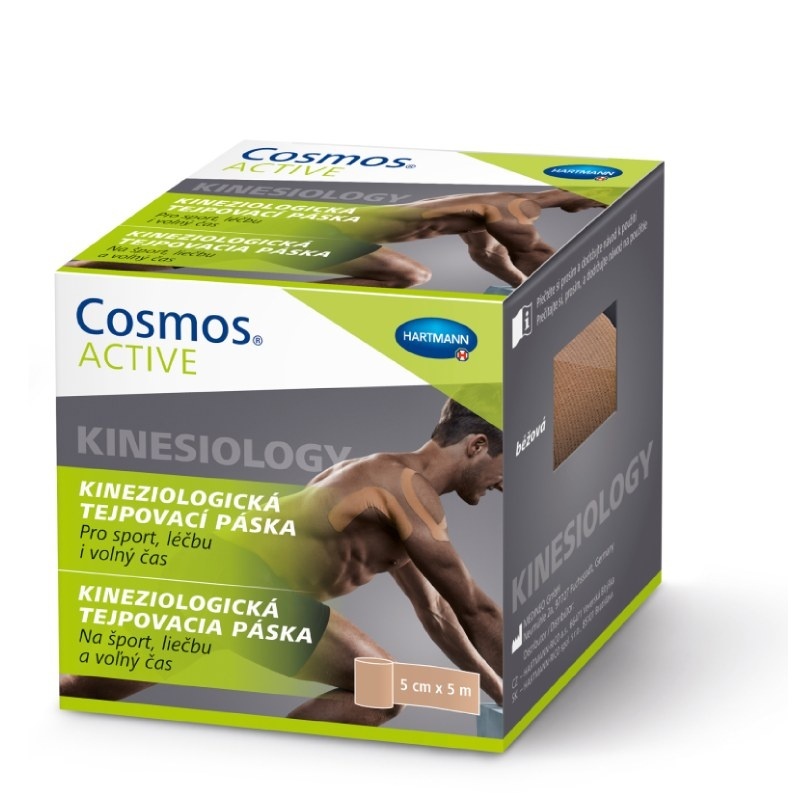 Tělová kineziologická tejpovací páska pro sport, léčbu i volný čas 5 cm × 5 m