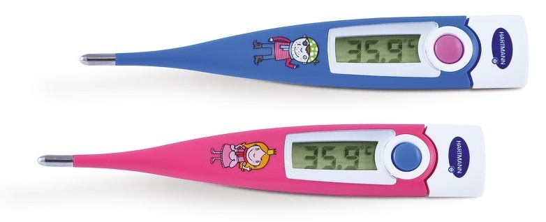 Digitální dětské teploměry Thermoval kids