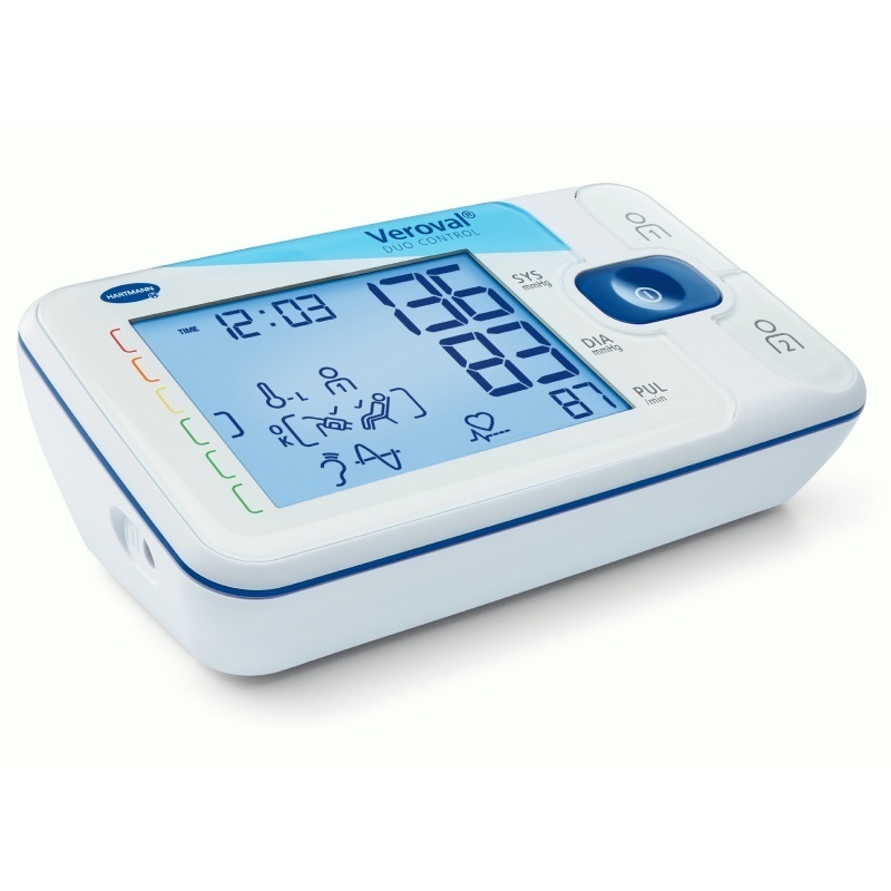Pažní tlakoměr Veroval duo control pro automatické měření srdečního tlaku a tepu