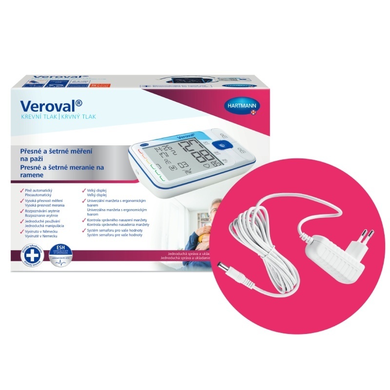 Pažní tonometr Veroval s adapterém