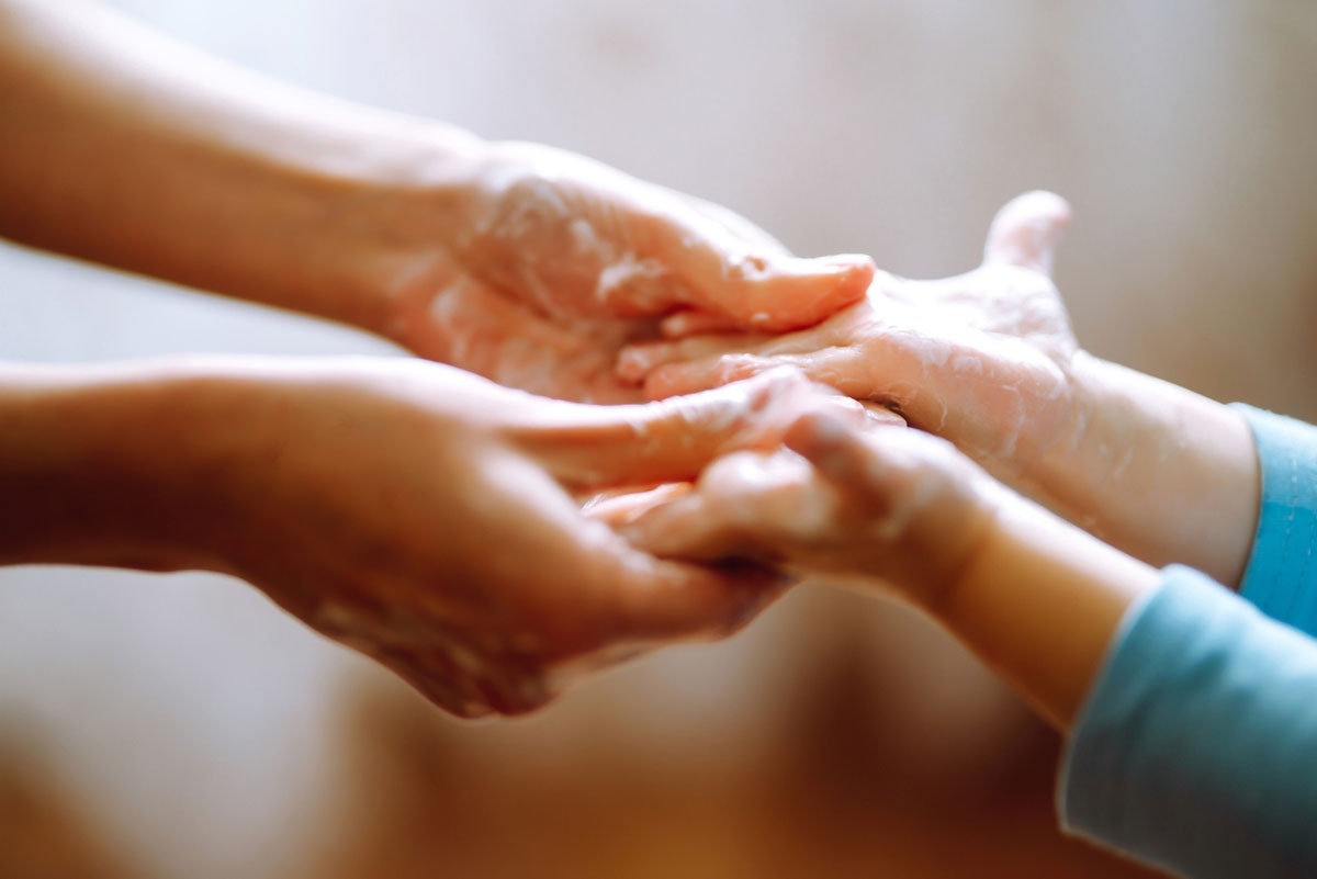 Důkladná hygiena rukou u dětí