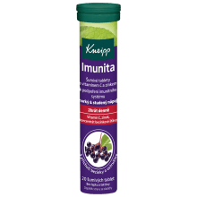 Kneipp Imunita šumivé tablety s příchutí bezinky a ostružiny