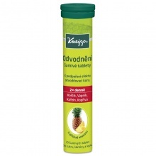 Šumivé tablety Kneipp na odvodnění organismu bohaté na minerály