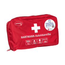 Autolékárnička HARTMANN červená
