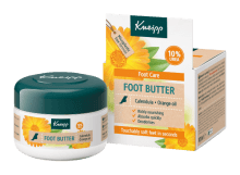 Kneipp Máslo pro péči o chodidla s výtažkem z měsíčku