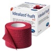Elastické obinadlo Idealast-haft color 4 cm x 4 m červené